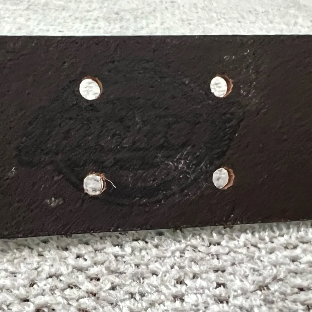 Dickies Double Prong Brown Leather‎ Belt 30